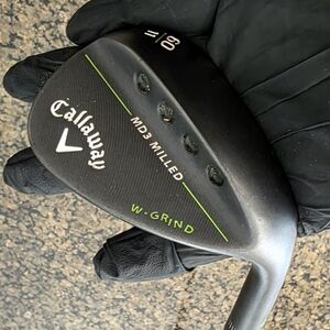 Callaway MD3 MILLED W-Grind Black 60/11 wedge steel shaft true temper dynamic